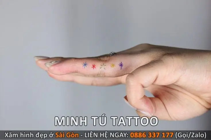 Hình Xăm Mini Ở Ngón Tay - Xu Hướng Hình Xăm Nhỏ Gọn 31