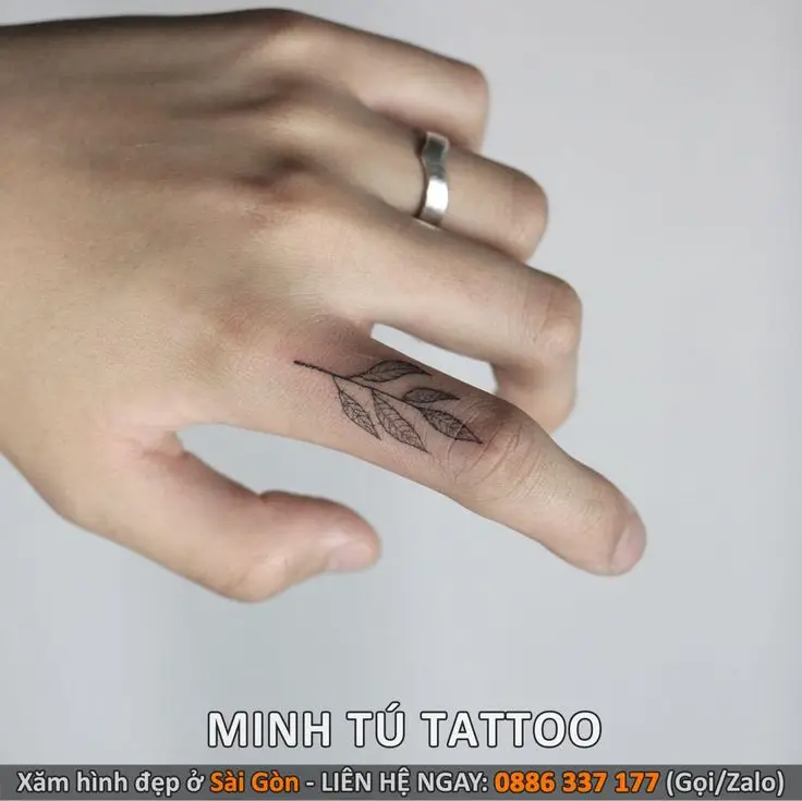 Hình Xăm Mini Ở Ngón Tay - Xu Hướng Hình Xăm Nhỏ Gọn 36