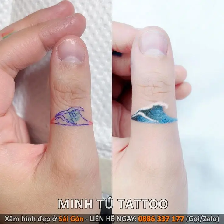 Hình Xăm Mini Ở Ngón Tay - Xu Hướng Hình Xăm Nhỏ Gọn 41