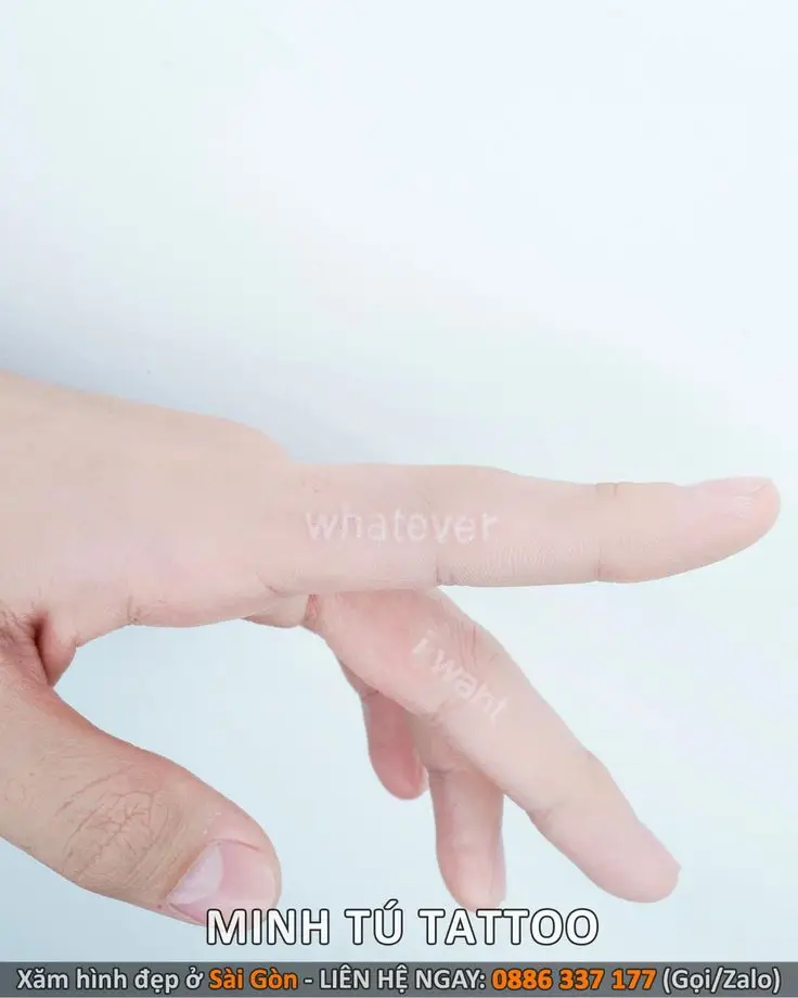 Hình Xăm Mini Ở Ngón Tay - Xu Hướng Hình Xăm Nhỏ Gọn 46