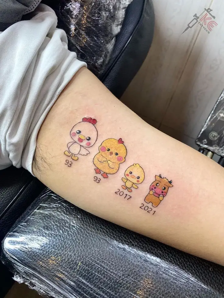 Ý nghĩa hình xăm năm sinh gia đình và cách lựa chọn 20