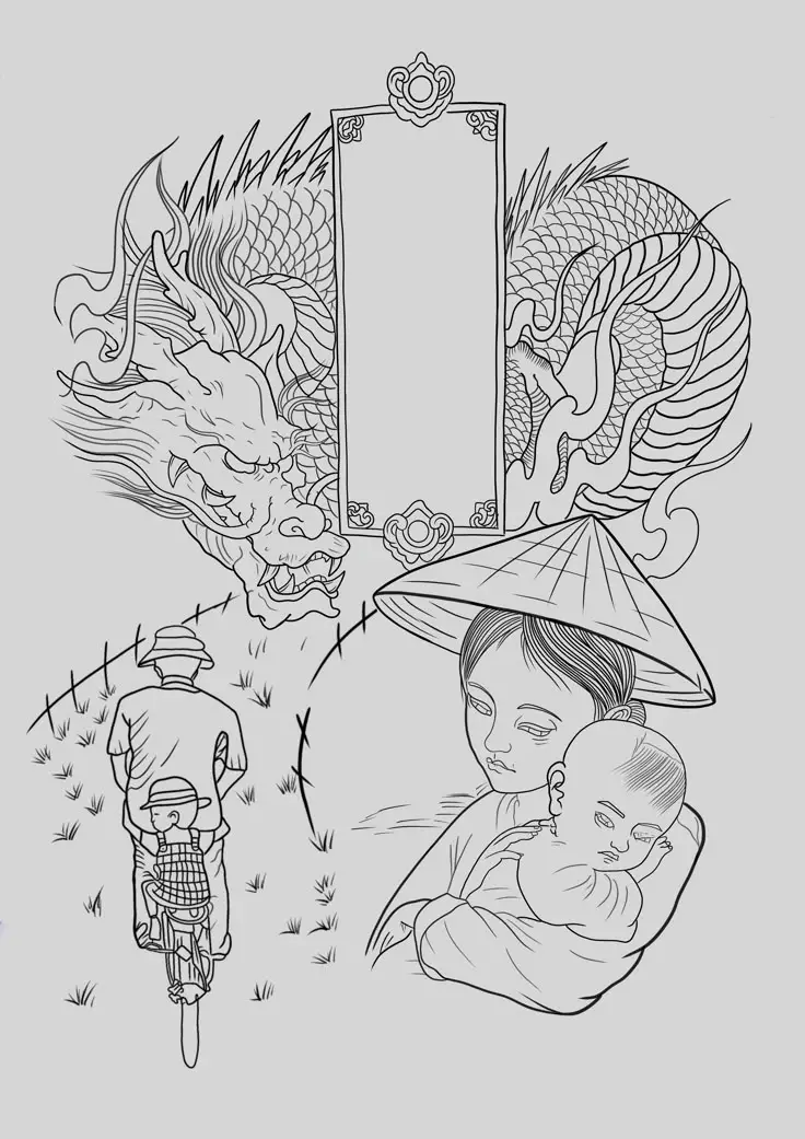 Ý nghĩa hình xăm năm sinh gia đình và cách lựa chọn 39