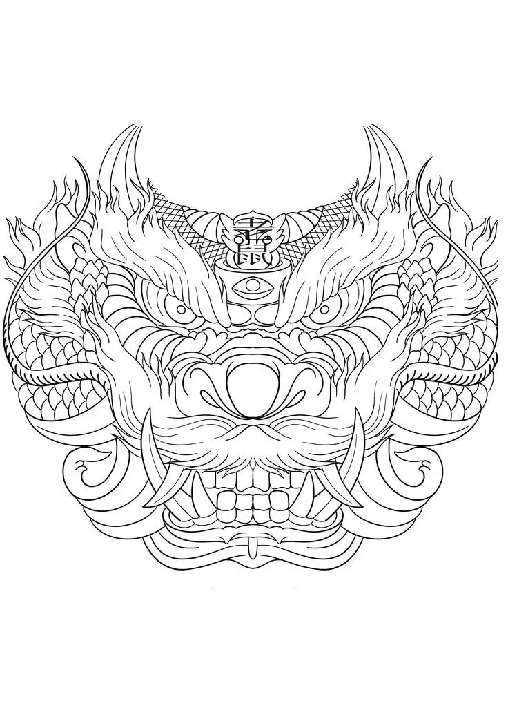 Hình Xăm Ngộ Không Cưỡi Rồng - Truyền Thuyết và Nghệ Thuật 3