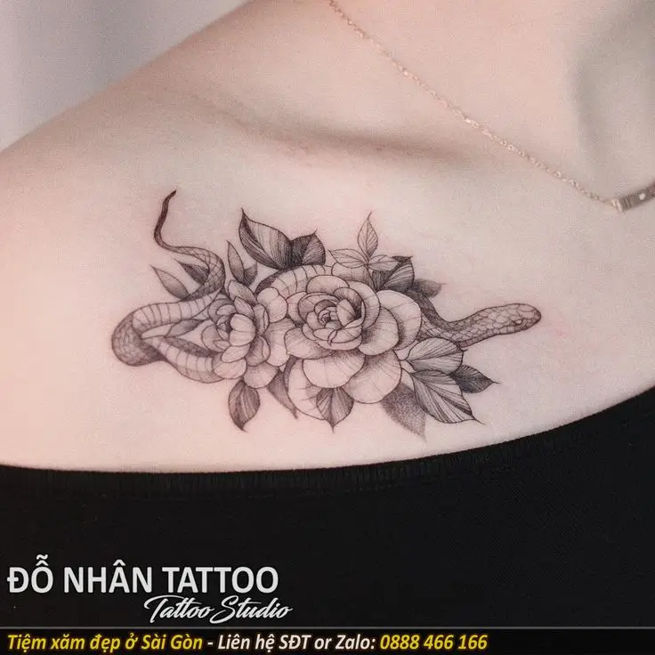 Hình Xăm Ngực Cho Nữ - Những Mẫu Thiết Kế Đẹp Và Ý Nghĩa 11