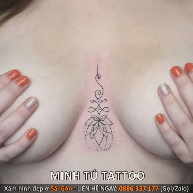 Hình Xăm Ngực Cho Nữ - Những Mẫu Thiết Kế Đẹp Và Ý Nghĩa 34