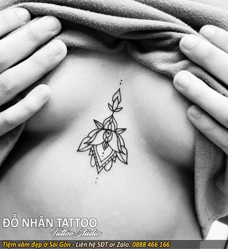 Hình Xăm Ngực Cho Nữ - Những Mẫu Thiết Kế Đẹp Và Ý Nghĩa 45