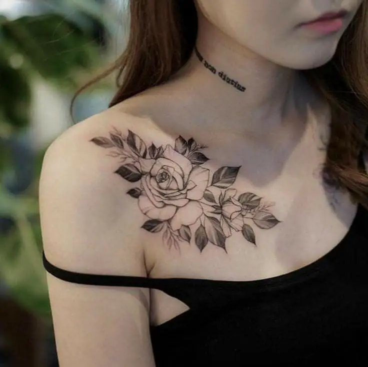 Hình Xăm Ngực Cho Nữ - Những Mẫu Thiết Kế Đẹp Và Ý Nghĩa 67