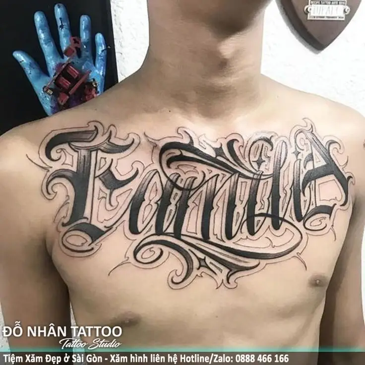 Khám phá hình xăm ngực đẹp nam: Nghệ thuật và cá tính 39