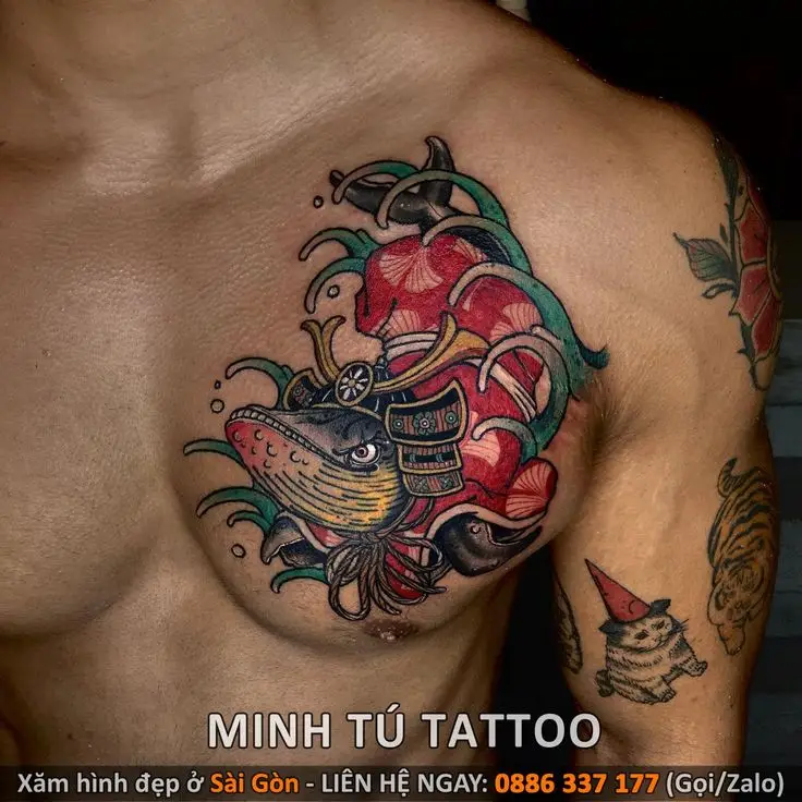 Hình Xăm Ngực Nam Nhỏ: Những Lựa Chọn Tinh Tế 24