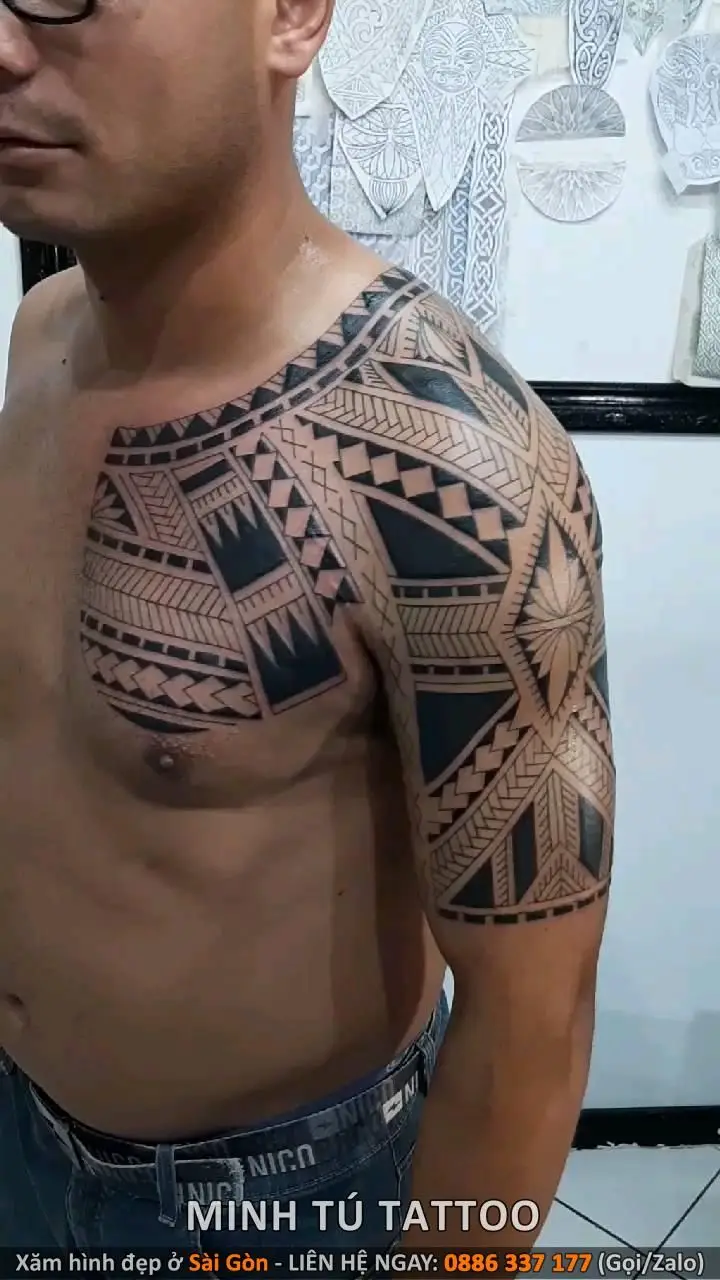 Hình Xăm Ngực Nam Nhỏ: Những Lựa Chọn Tinh Tế 43