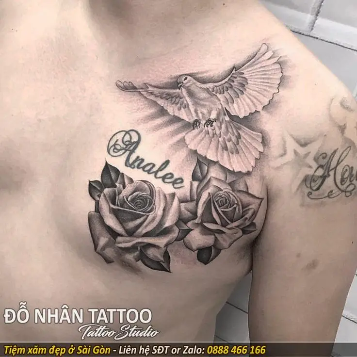 Hình Xăm Ngực Nam Nhỏ: Những Lựa Chọn Tinh Tế 46