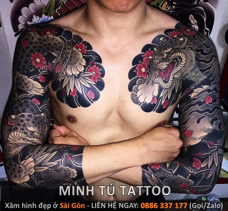 Hình Xăm Ngực Nam Nhỏ: Những Lựa Chọn Tinh Tế 59