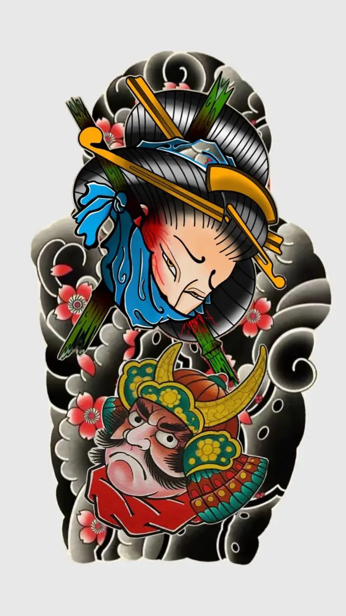 Hình Xăm Nhật Cổ Lửng Tay - Ghi Dấu Dấu Ấn Văn Hóa Tôn Trọng 12
