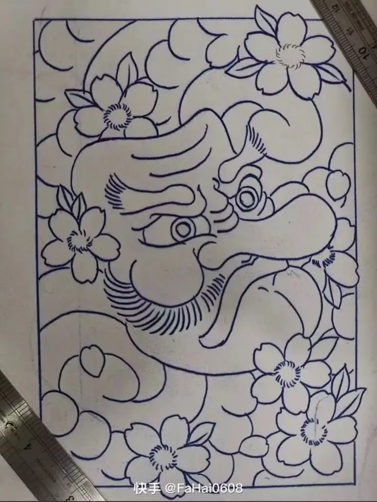 Hình Xăm Nhật Cổ Đơn Giản Dễ Thương 34