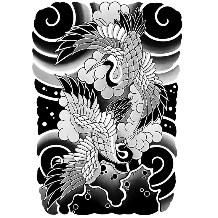 Hình Xăm Nhật Cổ Đơn Giản Dễ Thương 51
