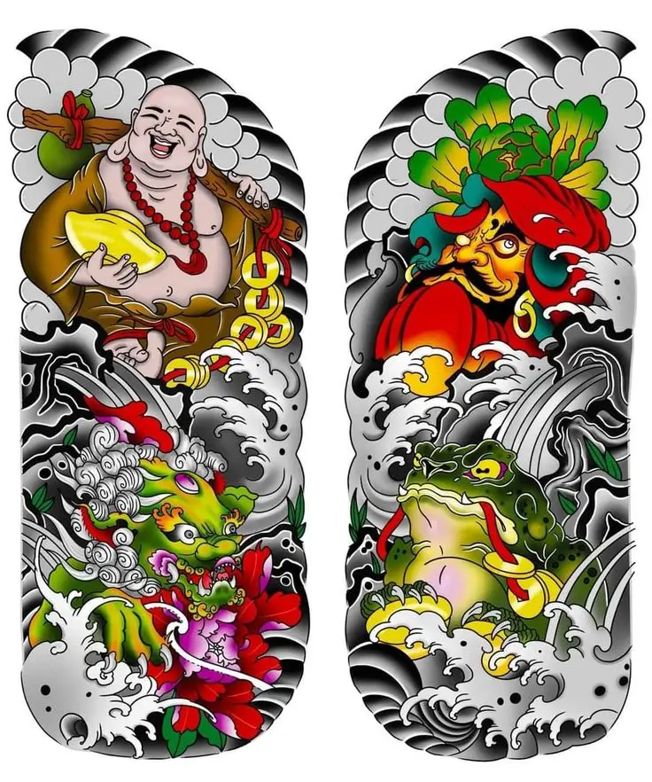 Hình Xăm Nửa Người Nhật Cổ - Nghệ Thuật Từ Những Huyền Thoại 4