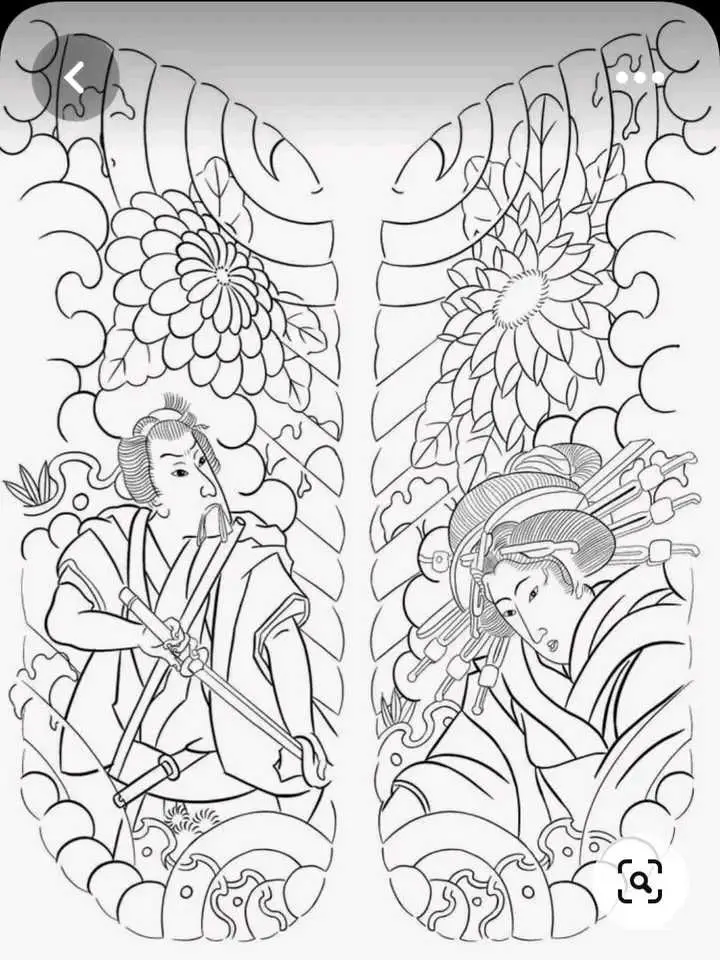 Hình Xăm Nửa Người Nhật Cổ - Nghệ Thuật Từ Những Huyền Thoại 15