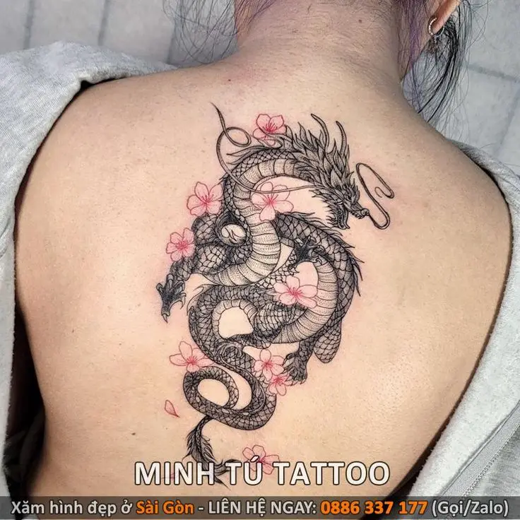 Hình Xăm Ở Lưng Cho Nữ - Gợi Ý Những Mẫu Đáng Tham Khảo 11