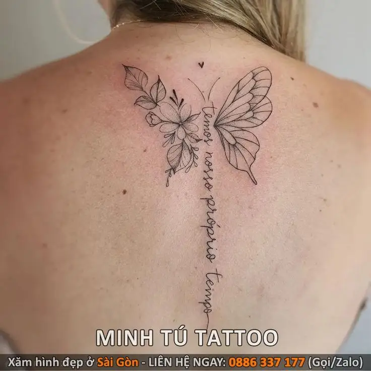 Hình Xăm Ở Lưng Cho Nữ - Gợi Ý Những Mẫu Đáng Tham Khảo 13