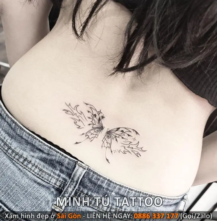 Hình Xăm Ở Lưng Cho Nữ - Gợi Ý Những Mẫu Đáng Tham Khảo 15