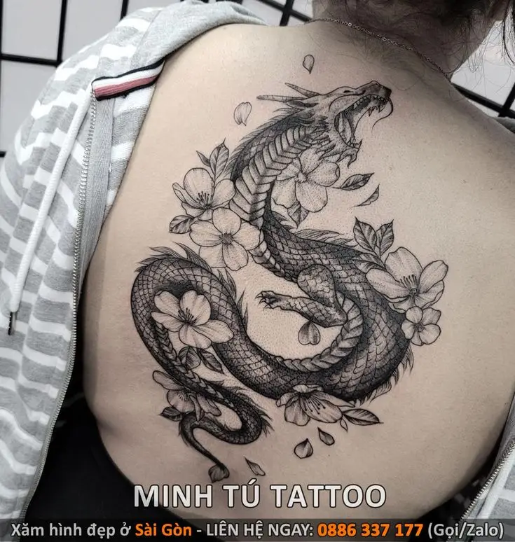 Hình Xăm Ở Lưng Cho Nữ - Gợi Ý Những Mẫu Đáng Tham Khảo 27