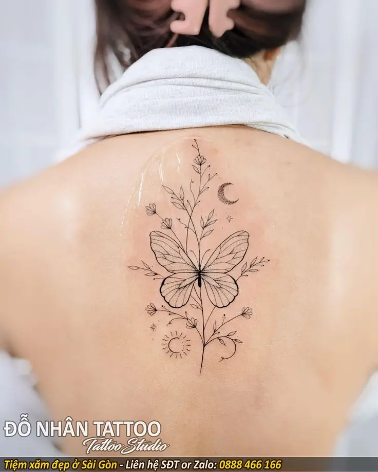 Hình Xăm Ở Lưng Cho Nữ - Gợi Ý Những Mẫu Đáng Tham Khảo 47