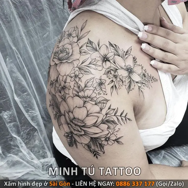 Hình Xăm Ở Đùi Cho Nữ Cô Gái - Sự Sáng Tạo Không Giới Hạn 20