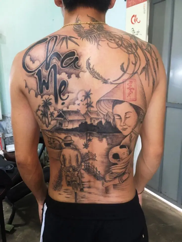 Hình Xăm Đôi Cánh Sau Lưng Cho Nam: Biểu Tượng Của Tự Do 33