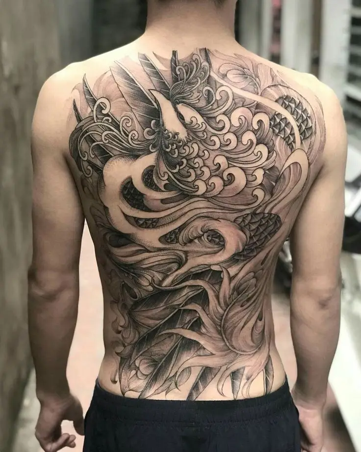 Hình Xăm Đôi Cánh Sau Lưng Cho Nam: Biểu Tượng Của Tự Do 61