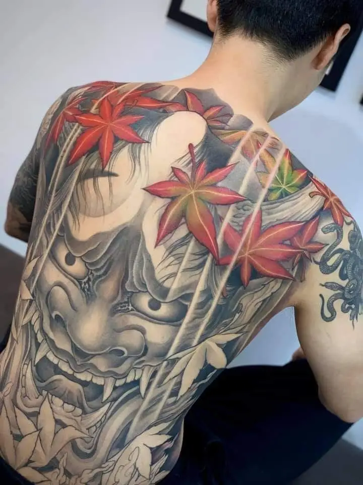 Bí ẩn hình xăm quỷ dạ xoa kín lưng 15