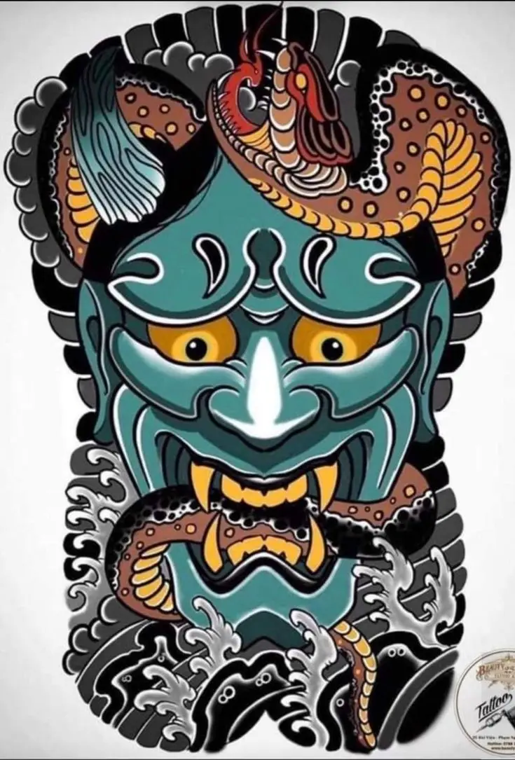Bí ẩn hình xăm quỷ dạ xoa kín lưng 24