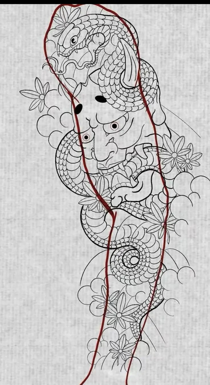 Hình Xăm Rắn Full Tay - Ý Nghĩa và Mẫu Ấn Tượng 23