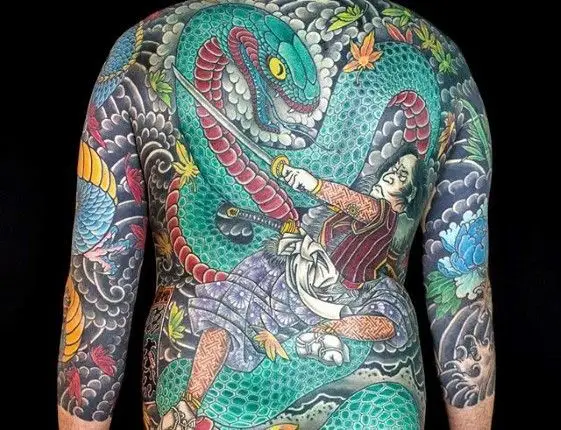 Hình Xăm Rắn Hổ Mang Full Lưng - Sự Huyền Bí Và Quyền Năng 32