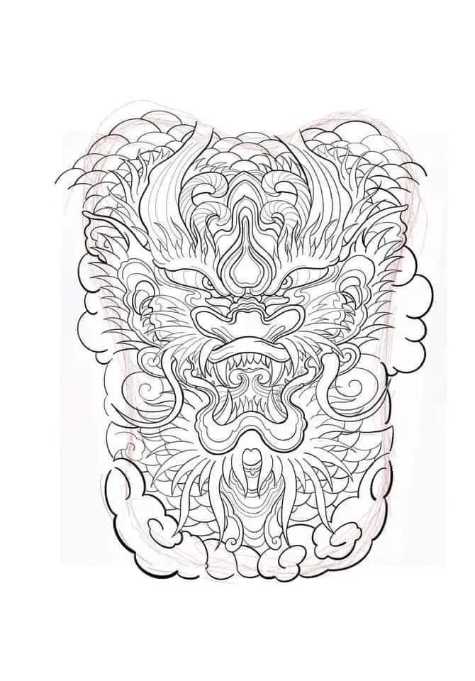 Hình Xăm Rồng Full Bụng – Biểu Tượng Của Quyền Lực Và Sự Thịnh Vượng
