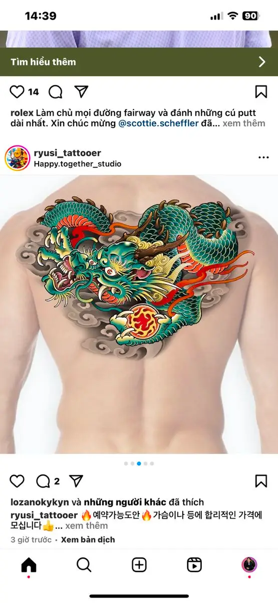 Hình Xăm Rồng Full Bụng - Biểu Tượng Của Quyền Lực Và Sự Thịnh Vượng 47