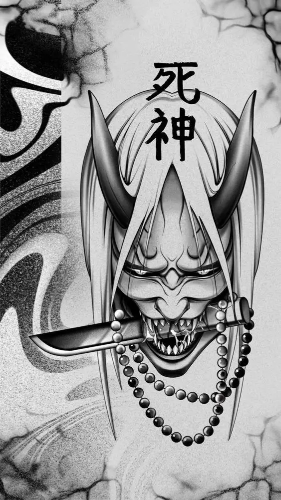 Hình Xăm Samurai Cầm Kiếm - Sức Mạnh và Danh Dự 7