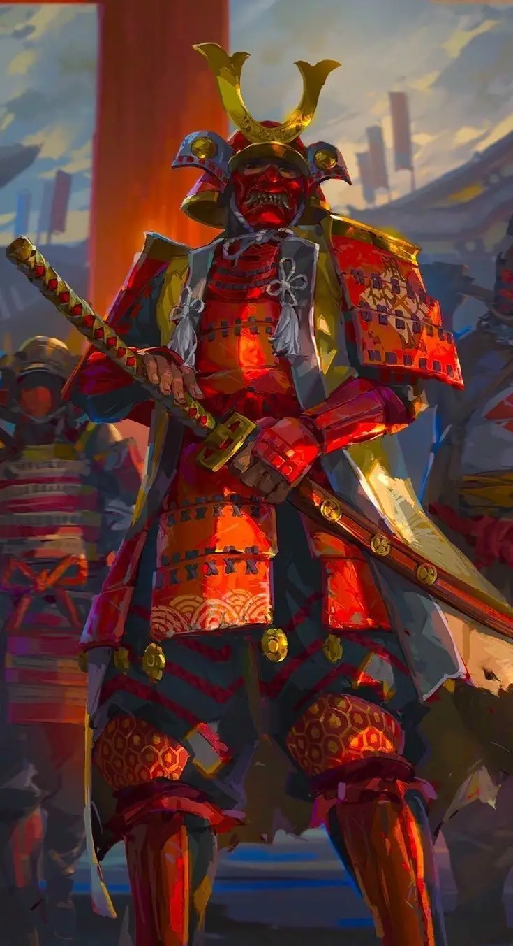 Hình Xăm Samurai Cầm Kiếm - Sức Mạnh và Danh Dự 42