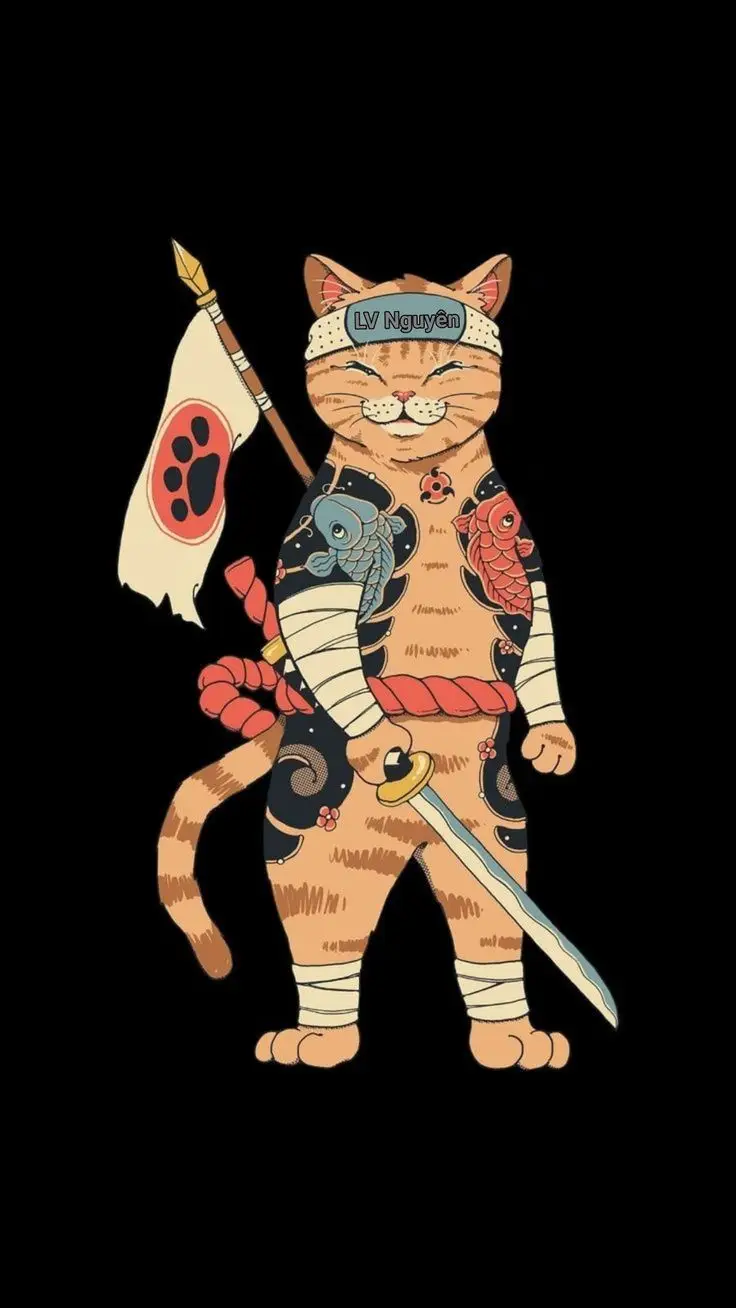 Hình Xăm Samurai Cầm Kiếm - Sức Mạnh và Danh Dự 54