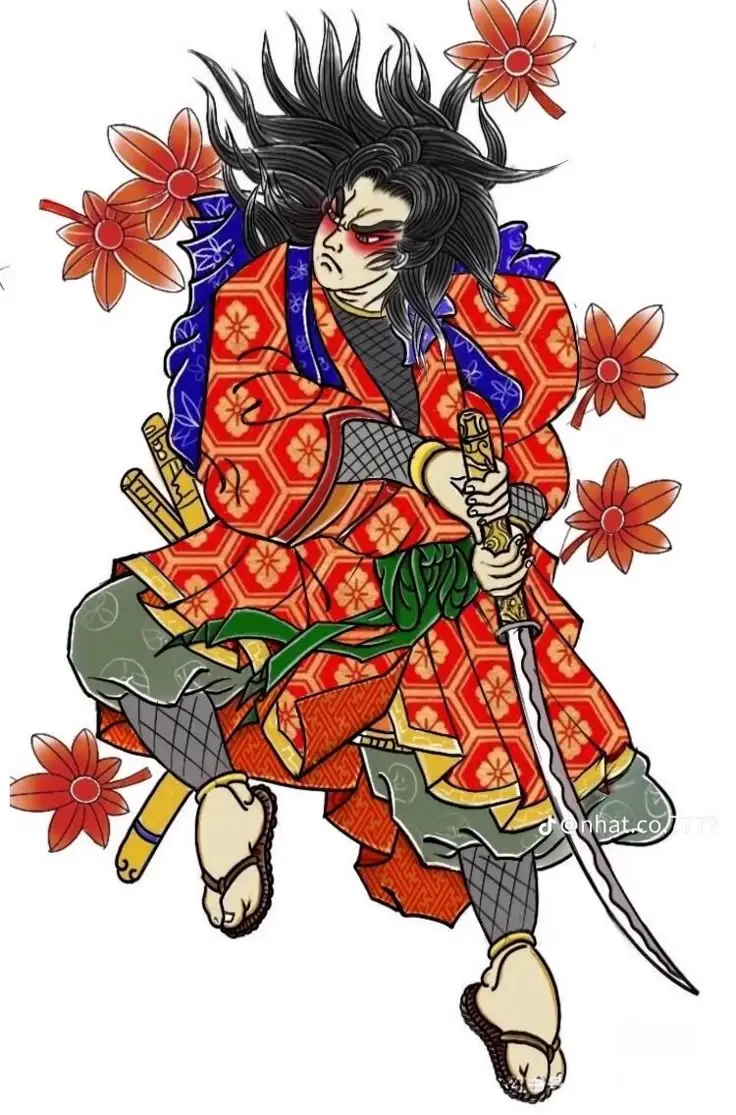 Khám Phá Hình Xăm Samurai Full Lưng Ấn Tượng 49