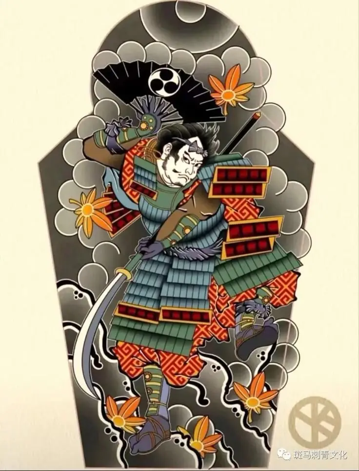 Hình Xăm Samurai Nhật Cổ Full Chân: 50+ Mẫu Hình Đẹp Cho Bạn 12