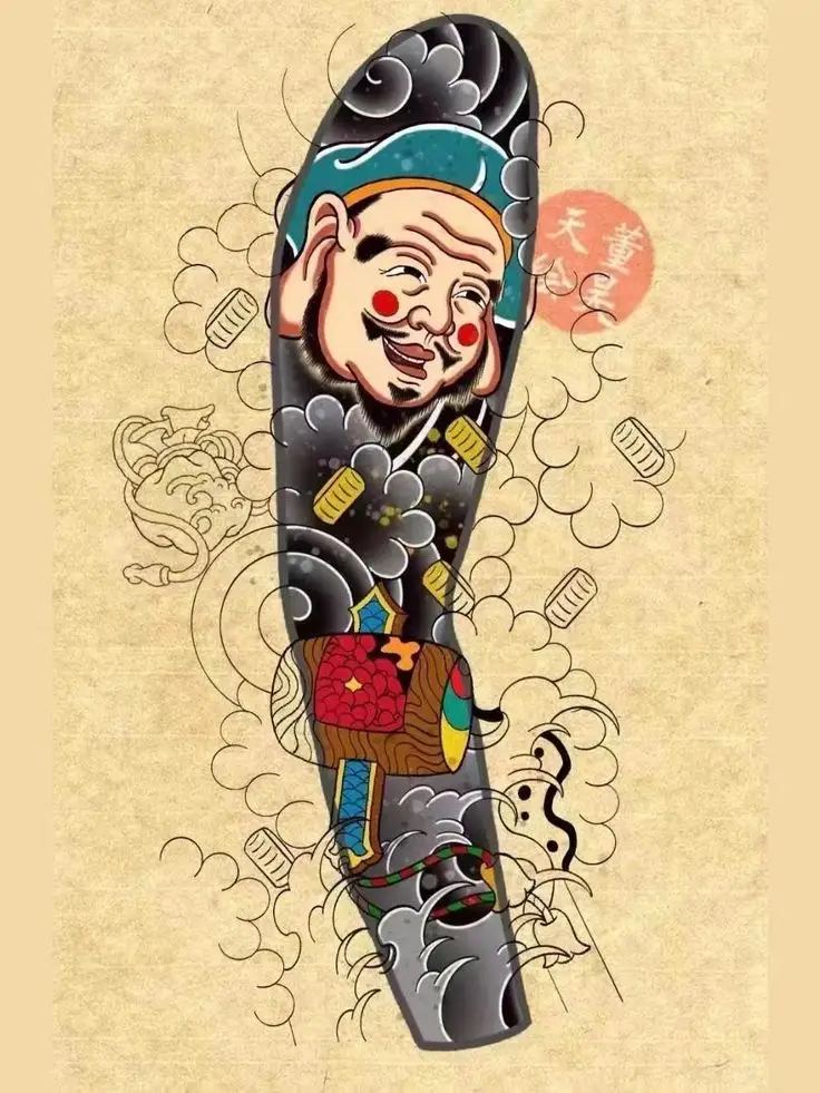 Hình Xăm Samurai Nhật Cổ Full Chân: 50+ Mẫu Hình Đẹp Cho Bạn 32