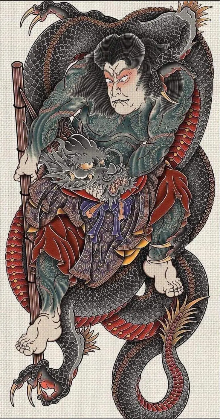 Hình Xăm Samurai Nhật Cổ Full Lưng - Bộ Sưu Tập 100 Hình Ảnh Đẹp Nhất 16