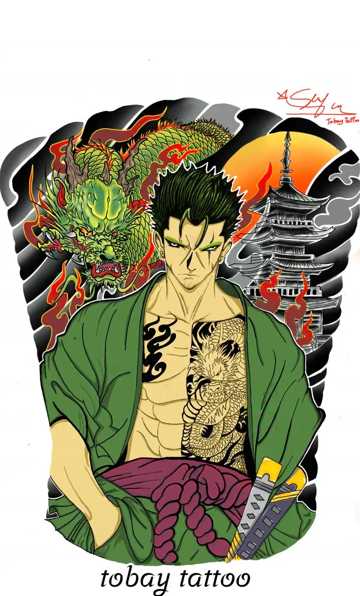 Hình Xăm Samurai Nhật Cổ Full Lưng - Bộ Sưu Tập 100 Hình Ảnh Đẹp Nhất 18