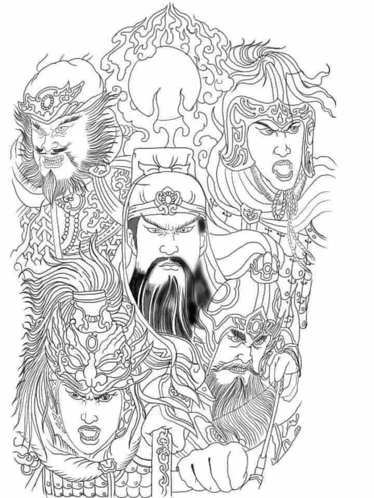 Hình Xăm Samurai Nhật Cổ Full Lưng - Bộ Sưu Tập 100 Hình Ảnh Đẹp Nhất 19