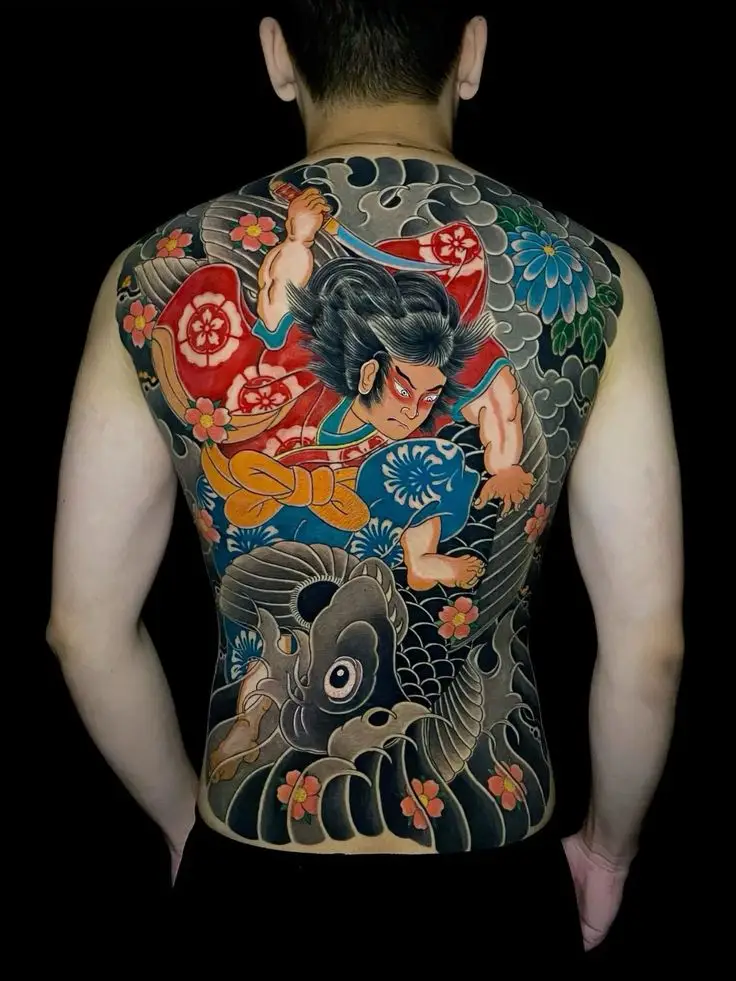 Hình Xăm Samurai Nhật Cổ Full Lưng - Bộ Sưu Tập 100 Hình Ảnh Đẹp Nhất 21