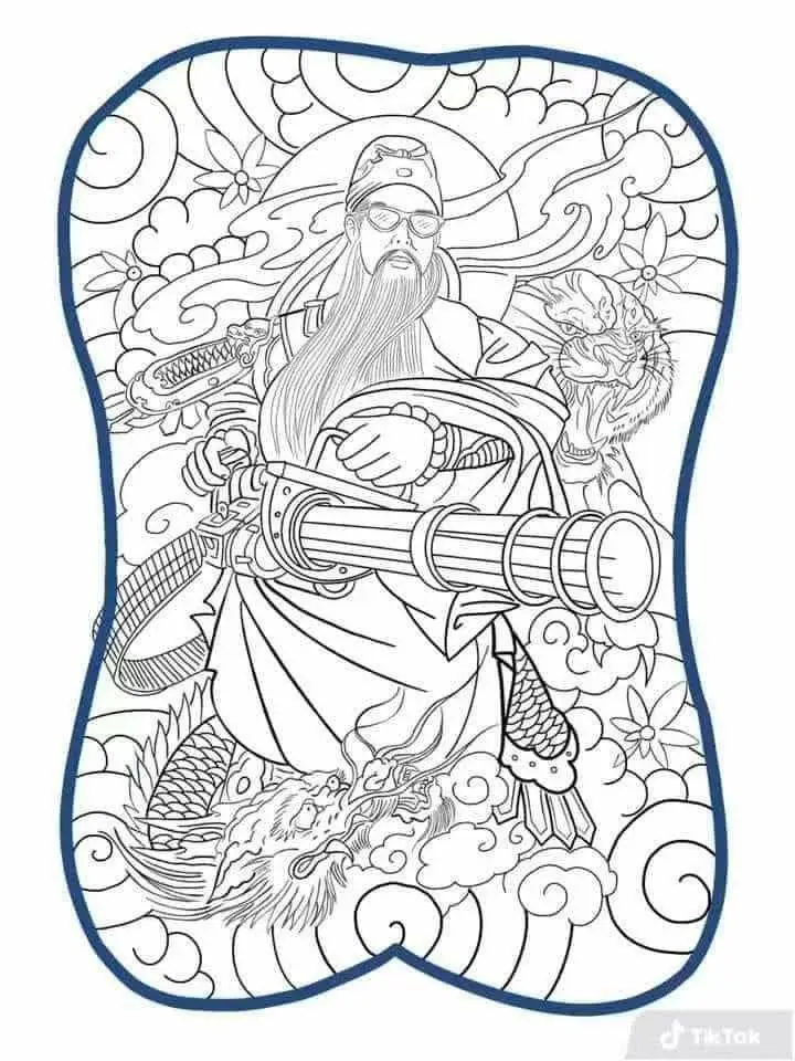 Hình Xăm Samurai Nhật Cổ Full Lưng - Bộ Sưu Tập 100 Hình Ảnh Đẹp Nhất 23