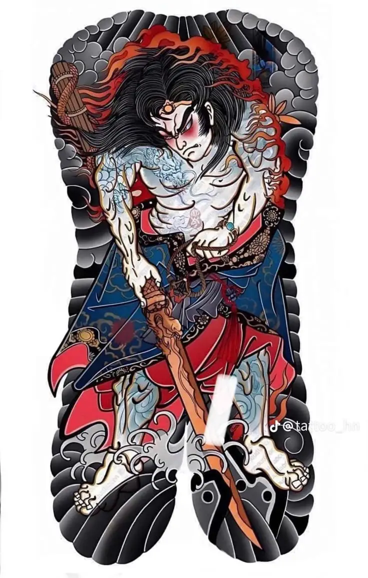 Hình Xăm Samurai Nhật Cổ Full Lưng - Bộ Sưu Tập 100 Hình Ảnh Đẹp Nhất 25