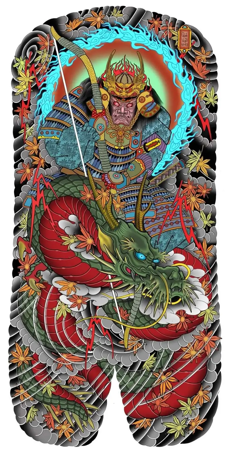 Hình Xăm Samurai Nhật Cổ Full Lưng - Bộ Sưu Tập 100 Hình Ảnh Đẹp Nhất 26