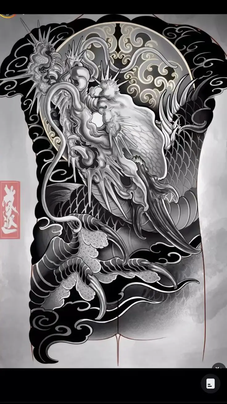 Hình Xăm Samurai Nhật Cổ Full Lưng - Bộ Sưu Tập 100 Hình Ảnh Đẹp Nhất 27