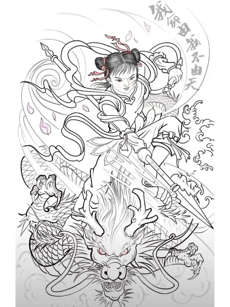 Hình Xăm Samurai Nhật Cổ Full Lưng - Bộ Sưu Tập 100 Hình Ảnh Đẹp Nhất 35